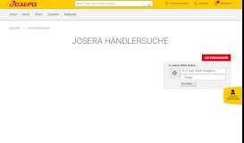 
							         JOSERA Händlersuche - Futter im offiziellen Online-Shop								  
							    