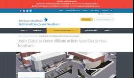 
							         Joslin Center for Diabetes - BID–Needham								  
							    