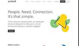 
							         Jostle: Cloud-Based Intranet Software for Employee Engagement								  
							    