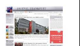 
							         Journal Frankfurt Home								  
							    