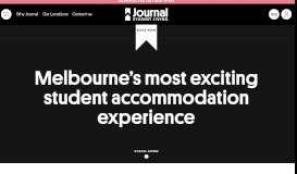 
							         Journal Student Living: Best Student Accommodation In Melbourne								  
							    