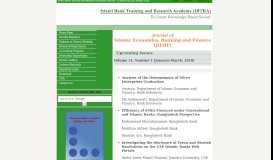 
							         Journal- Upcoming ... - Islami Bank Training and Research Academy								  
							    