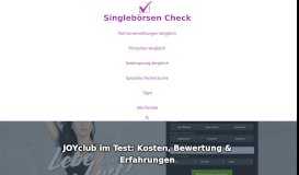 
							         JOYclub im Test (2019) | Kosten €, Bewertung & Erfahrungen								  
							    
