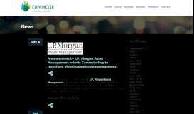 
							         J.P. Morgan Asset Management selects CommciseBuy : Commcise								  
							    
