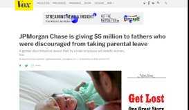 
							         JPMorgan Chase settlement: Fathers denied parental leave get $5 ...								  
							    
