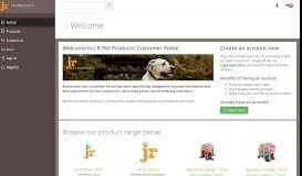 
							         JR Pet Products - Dashboard								  
							    