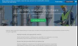 
							         JSA Job Safety Analysis – Job Hazard Analysis - Intelex								  
							    