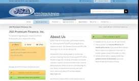 
							         JSA Premium Finance, Inc. – Jackson Sumner & Associates								  
							    