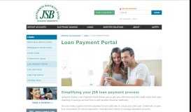 
							         JSB - Loan Payment Portal - Jefferson Security Bank								  
							    