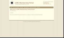 
							         JSMC - Welcome to JSMC Membership Online Portal								  
							    
