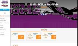 
							         JSMS 5K Fun Run-Walk - RunSignup								  
							    