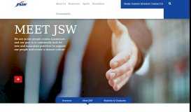 
							         JSW - Meet JSW - JSW Group								  
							    