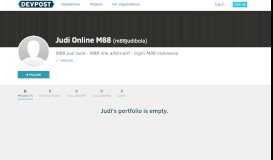
							         Judi Online M88's (m88judibola) software portfolio · Devpost								  
							    