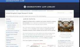 
							         Judicial Authority - United Kingdom Legal Research Guide - Guides at ...								  
							    