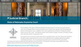
							         Judicial Branch | Nebraska.gov								  
							    