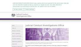 
							         Judicial Conduct Investigations Office - Judicial Conduct Investigations ...								  
							    