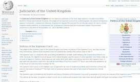 
							         Judiciaries of the United Kingdom - Wikipedia								  
							    