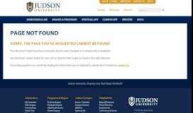 
							         Judson University Christian College: Campus Networks								  
							    