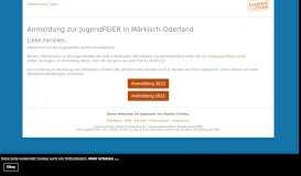 
							         JugendFEIER Onlineportal								  
							    