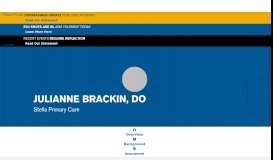 
							         Julianne Brackin, D.O. | Central Ohio Primary Care								  
							    