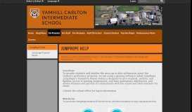 
							         JumpRope Help - Yamhill Carlton Intermediate School								  
							    