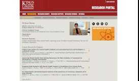 
							         June Brown - Research Portal, King's College, London								  
							    