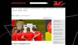 
							         Junges Engagement | Das Leichtathletik-Portal								  
							    