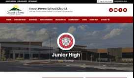 
							         Junior High - Sweet Home School District								  
							    