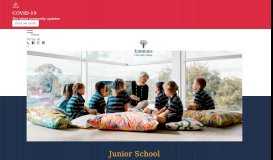 
							         Junior School - Emmaus Christian College								  
							    