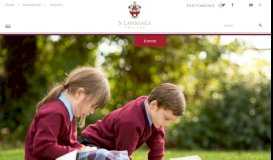 
							         Junior School Home - St. Lawrence College								  
							    