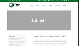
							         Juniper Training for IT Teams and Departments - All Levels								  
							    