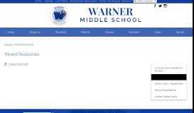 
							         Jupiter Grades Log In – Parents – Warner Middle School								  
							    