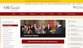 
							         Juris Doctor (JD) | USC Gould School of Law								  
							    