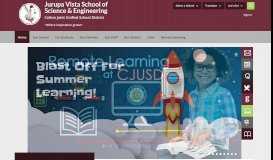 
							         Jurupa Vista Elementary School / Homepage								  
							    