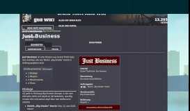 
							         Just Business | GTA Wiki | FANDOM powered by Wikia								  
							    