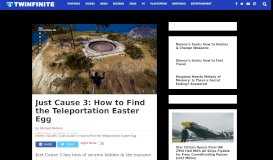 
							         Just Cause 3: How to Find the Teleportation Easter Egg - Twinfinite								  
							    