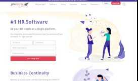 
							         JustLogin: Singapore HR Management Software | HRM system								  
							    