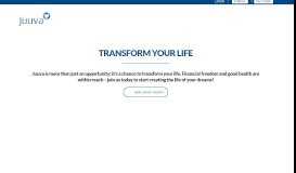 
							         Juuva Home Page | Juuva | Transform your life with Juuva								  
							    