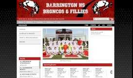 
							         (jv) soccer - Barrington High School | Boys SOCCER | Activities								  
							    
