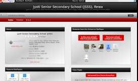 
							         Jyoti Senior Secondary School (JSSS), Rewa - ResPaper								  
							    