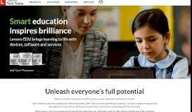 
							         K-12 Education - Lenovo Business Solutions								  
							    