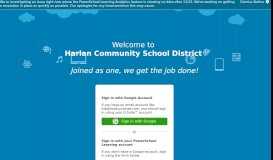 
							         K-12 ... - Harlan Community School District | PowerSchool Learning								  
							    