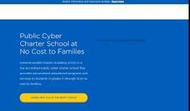 
							         K-12 PA Public Cyber Charter School | CCA								  
							    