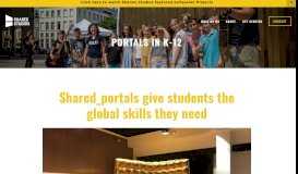 
							         K-12 Portal — Shared_Studios								  
							    
