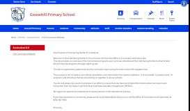 
							         K - 8 Curriculum / CSH Curriculum Website								  
							    
