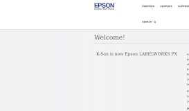 
							         K-Sun - Epson LABELWORKS PX								  
							    
