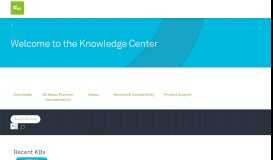
							         K2 Knowledge Center								  
							    