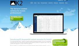 
							         K2 | The powerful content extension for Joomla! developed by ...								  
							    