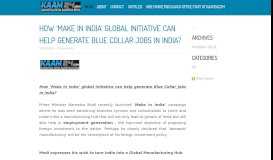 
							         Kaam24.com - India's No 1 Job Portal for Blue Collar & Grey Collar ...								  
							    