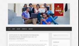 
							         Kabarak University Online (KABUO)								  
							    